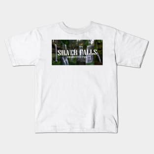 Silver Falls State Park Oregon Kids T-Shirt